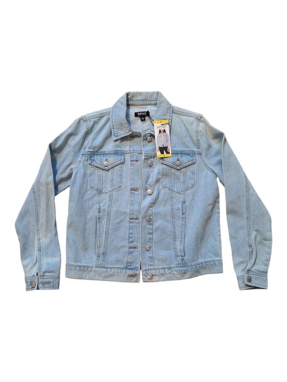 Women's Buffalo David Bitton Light Blue Denim Jacket - Classic Fit